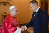 Papez Lev XIV prijal polskeho prezidenta Karola Nawrockeho