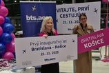 Let z Bratislavy do Kosic za menej nez hodinu