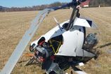 Pilot sa zranil pri havarii maleho vrtulnika v Cesku